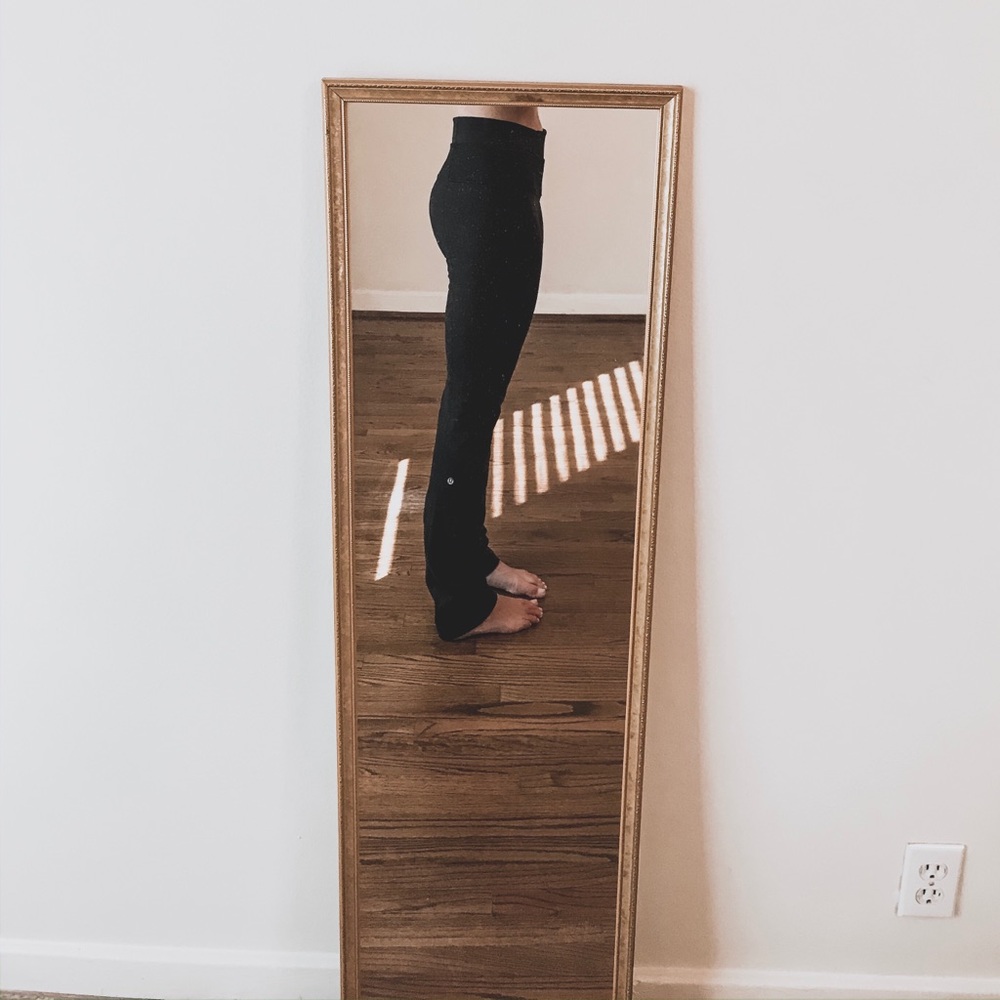 Lululemon high-waisted boot cut leggings